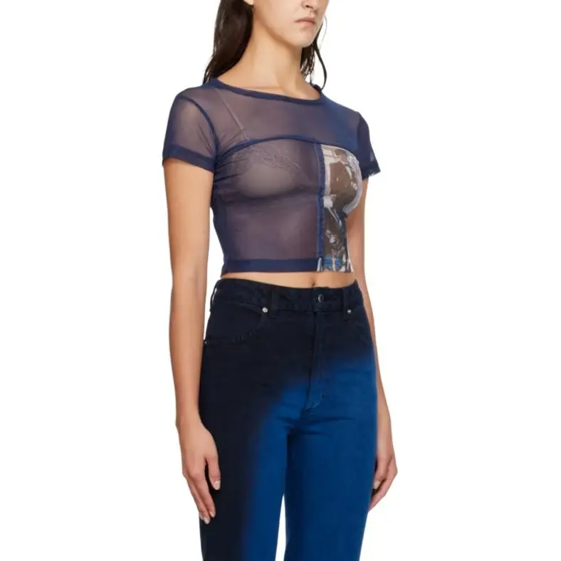 ECKHAUS LATTA T Shirt Women's Marine Blue-2