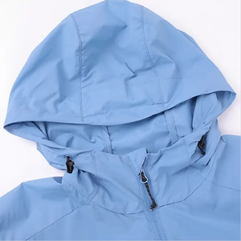 Columbia Breathable Water Resistant Wear Resistant UV Protection Sun Protection Clothing Men's Blue-3