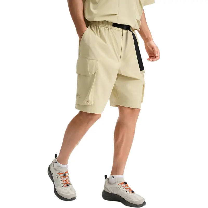 FILA Fitness Cargo Shorts Men's Distant Mountain Yellow-2