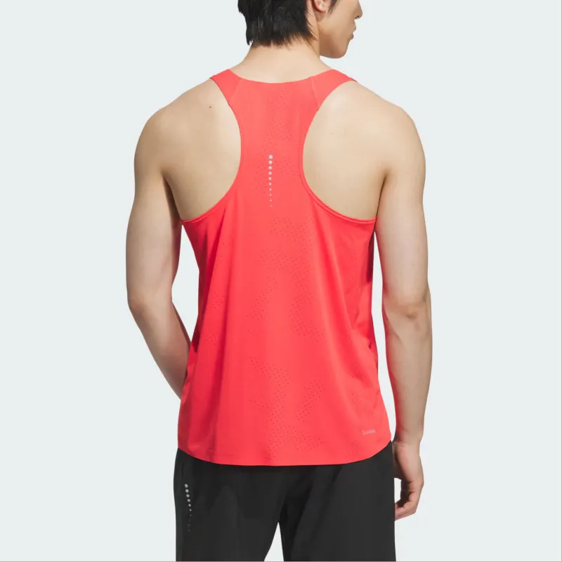 Adidas Climacool Tank Tops Unisex Bright Red/Dark Silver Gray-2