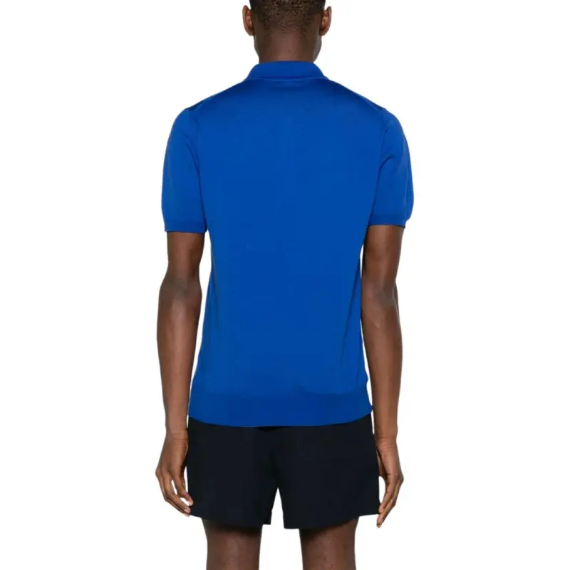 KITON Fine Knitted Polo Shirt-4