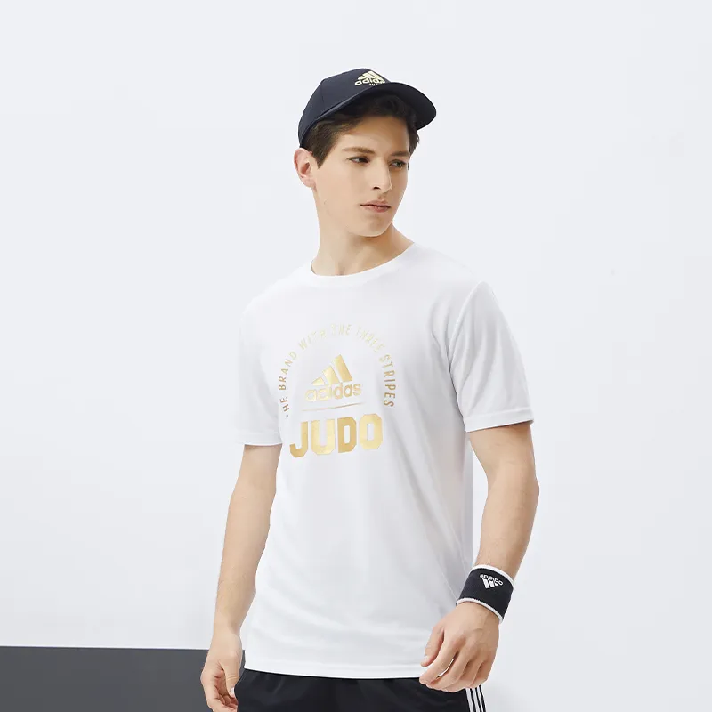 Adidas Set-in Sleeve T-Shirt Men's White-2