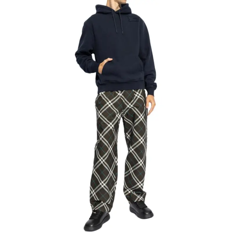Burberry Equestrian Knight Drawstring Hoodie-3