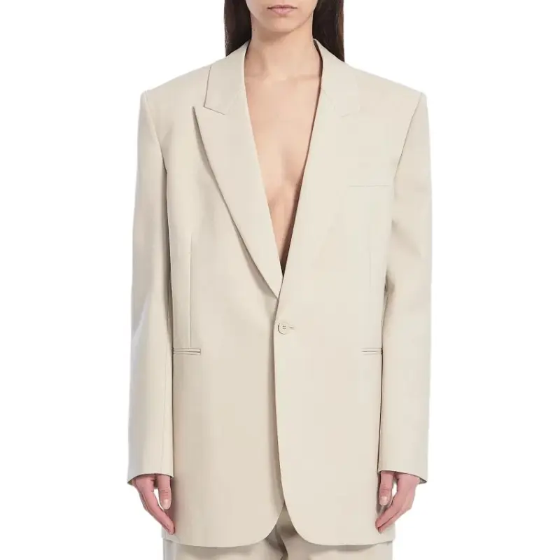 SAINT LAURENT Wool Blazer-3