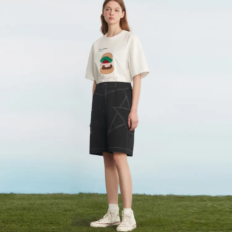 Bosieagender Casual Shorts Unisex-3