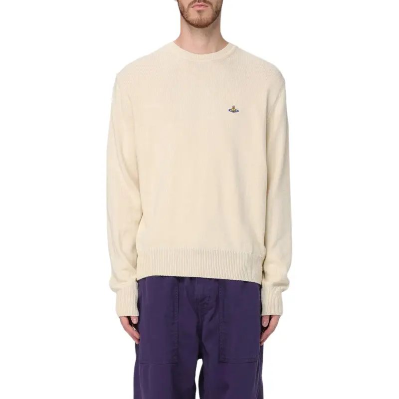 Vivienne Westwood Alex Orb Embroidered Crewneck Jumper-2