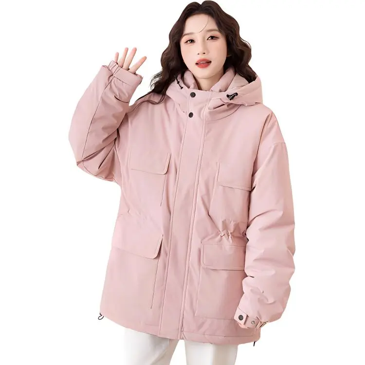 Tonlion Puffer Jacket Women's Haze Pink-1