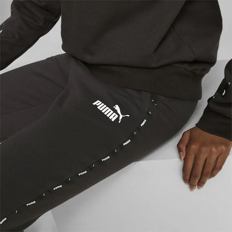 PUMA Knitted Sports Pants Women's Black-4
