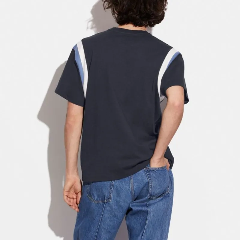 Disney X COACH T-Shirts Men Black-2