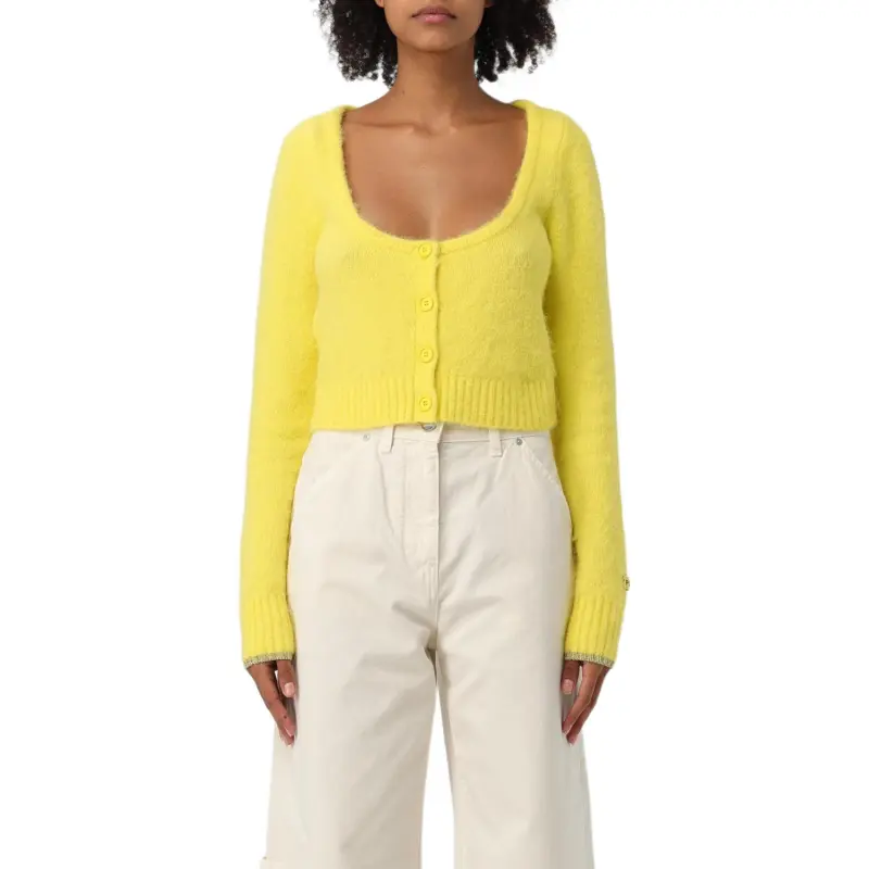 PINKO Colorpoint Cropped Cardigan-4