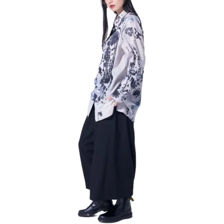 Yohji Yamamoto S'YTE FW24 Shirt Unisex Blue-8