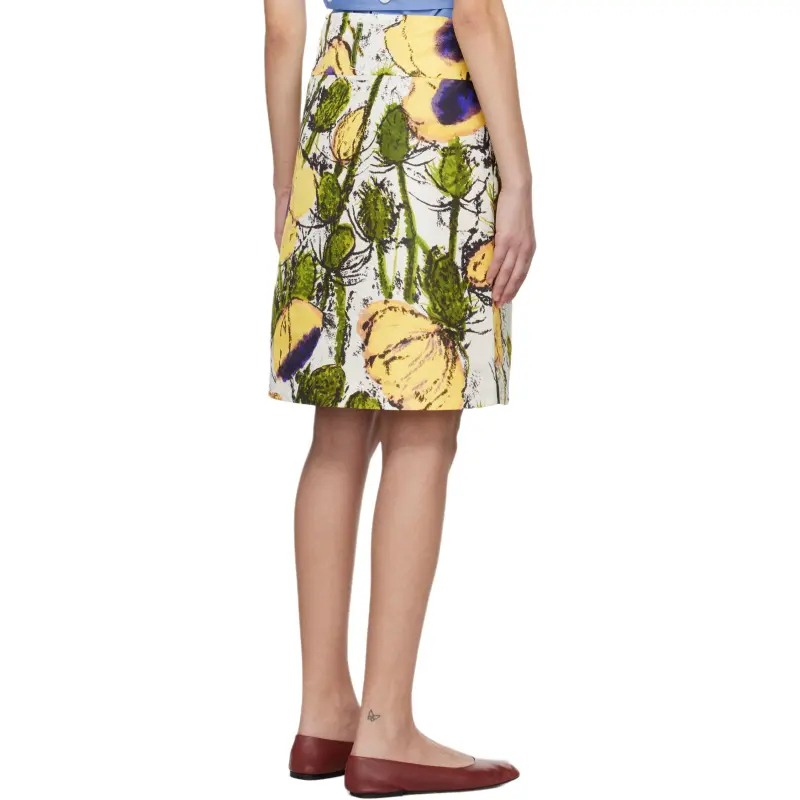 WALES BONNER Casual Short Skirts Women's Multicolor-1