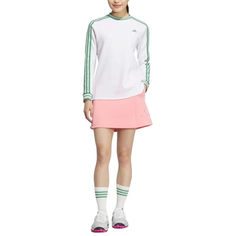 Adidas Casual Short Skirts Women's Semi Pink Spark-1