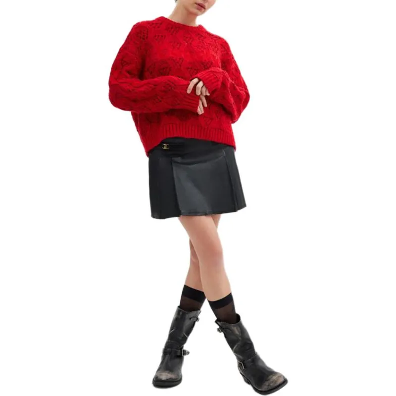 COACH Sweaters Women's Red-1