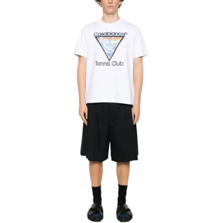 CASABLANCA Tennis Club Icon T Shirt-1