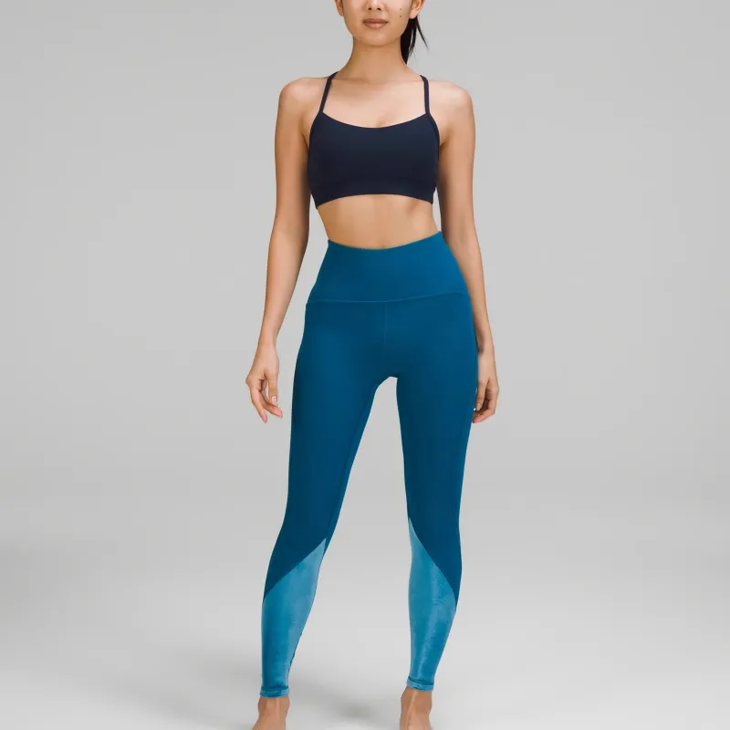 Lululemon Sports Pants Women's Capri Island Blue-2