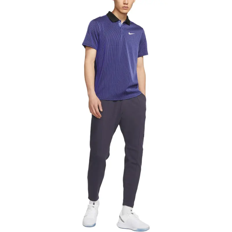 Nike Dri-FIT ADV Polo Shirt Men's Dark Purple Gray-2