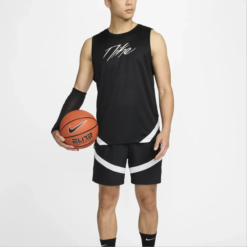 Nike Icon Basketball Jerseys Men's Black-2