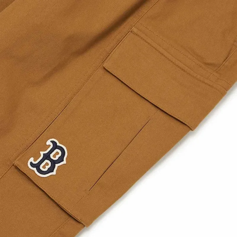 MLB Boston Red Sox FW22 Cargo Pants Men's Brown-3