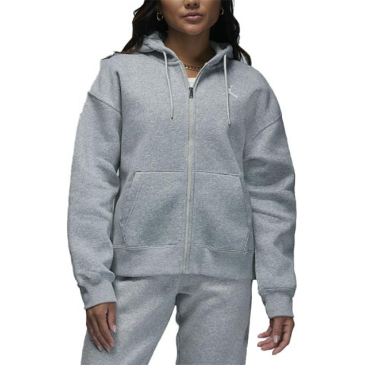 スーパーセール 50％（福袋 JORDAN POIZON - Gray Women's Sweatshirts BRKLN パーカー