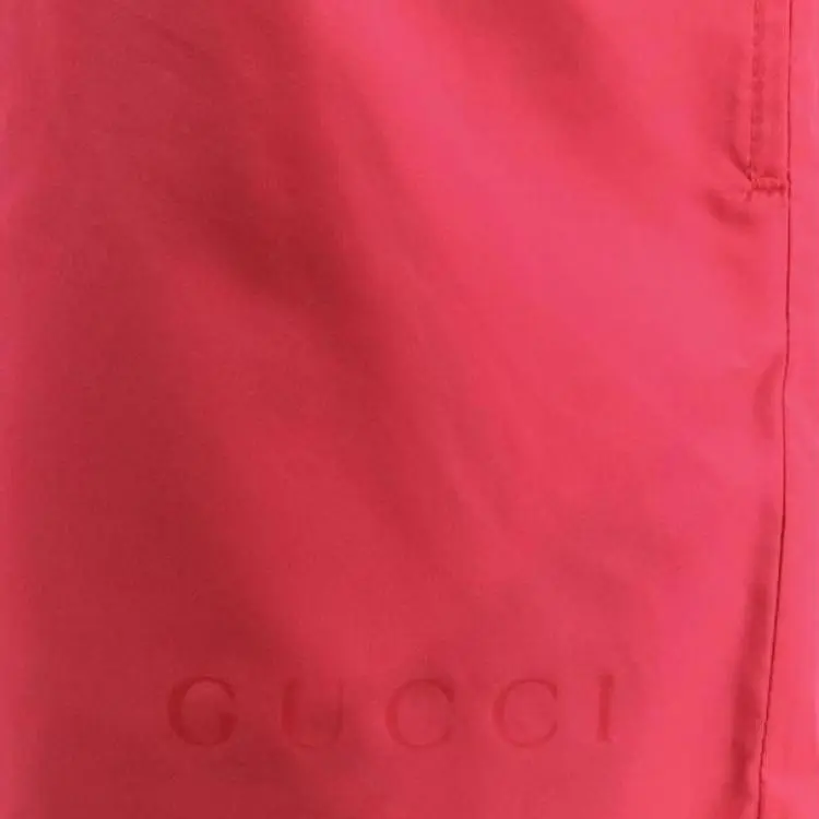 GUCCI FW25 Lido Collection Swimming Shorts Men's Pink-2