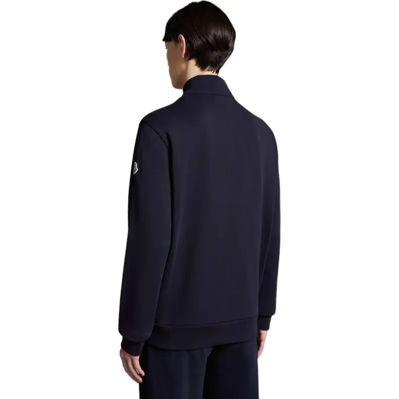 Moncler Logo Patch Zip Up Jacket-5