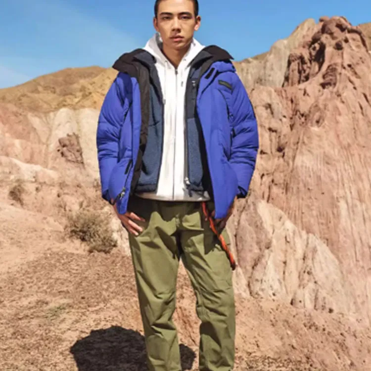 Timberland Down Jacket Men's Bright Blue-3