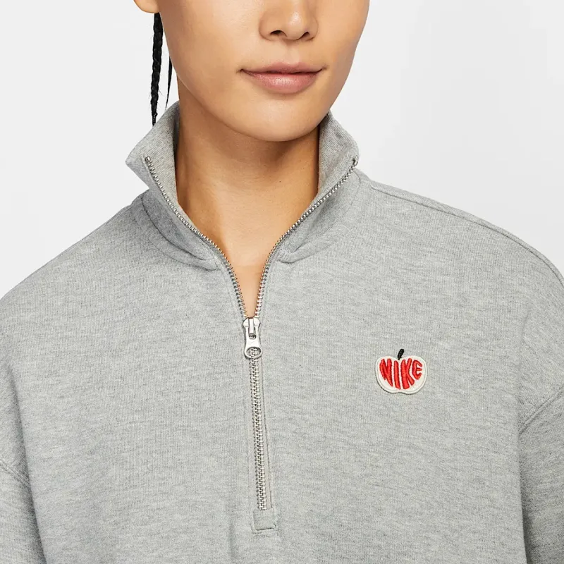 Nike Sportswear Phoenix Fleece Sweatshirt Women's Toned Dark Gray-6
