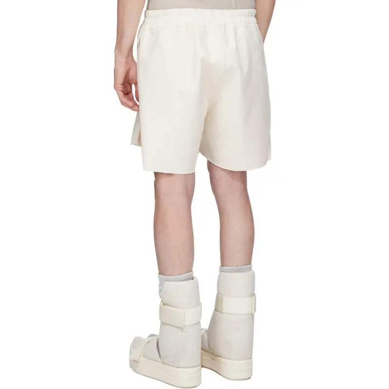 RICK OWENS Frayed Edge Drawstring Shorts-1