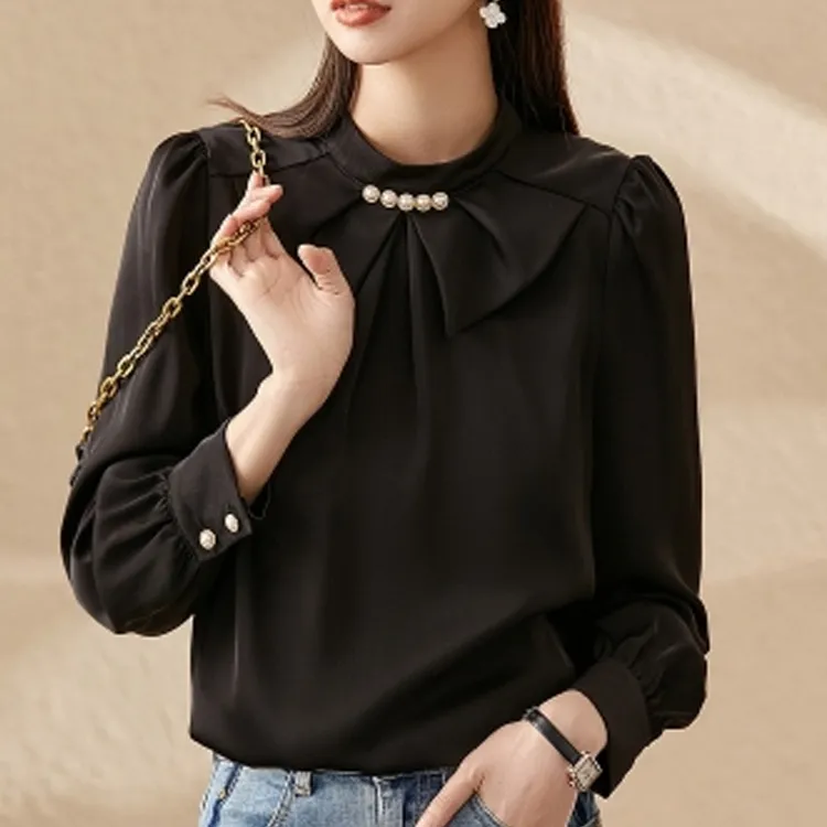 OUNIXUE Shirts Women's-5