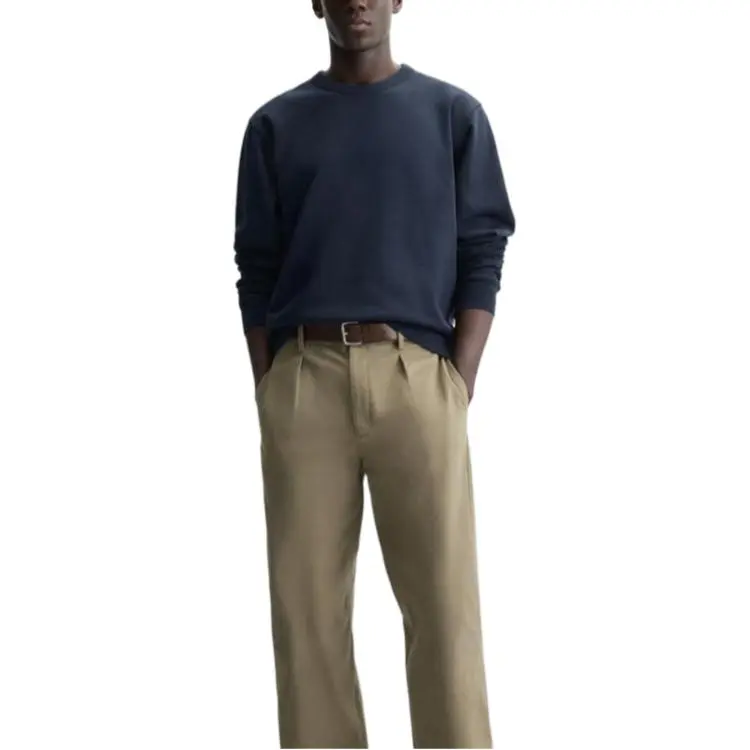 ZARA Valentine's Day Collection Sweatshirts Men Sea Blue-6