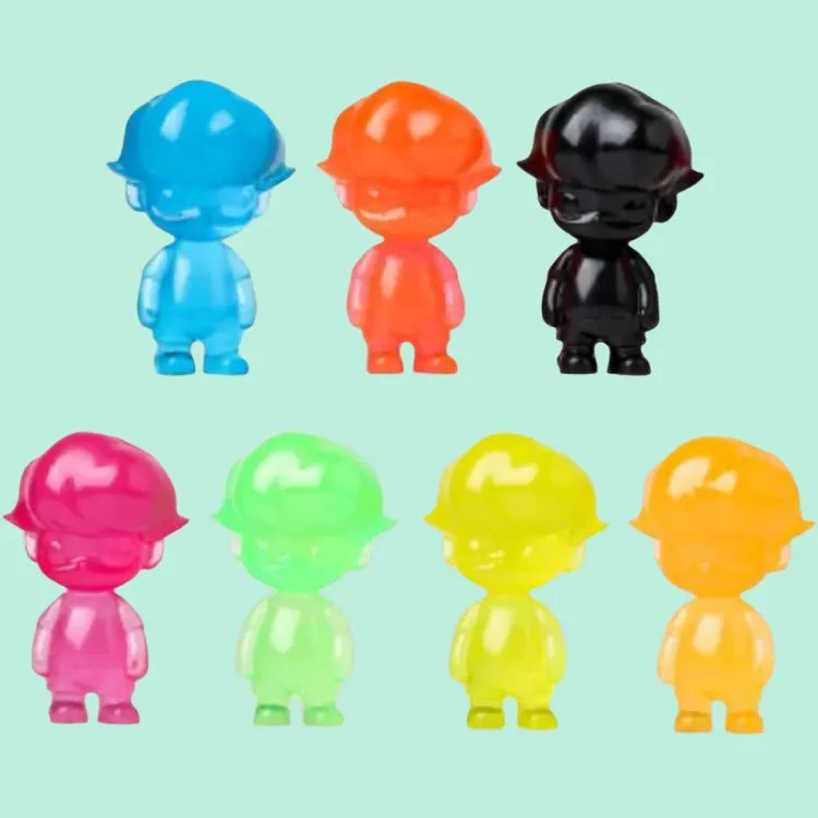 POP MART DIMOO MINI Transparent Doll Blind Box Products Single Mystery Box/Full Box 7 Pcs-2