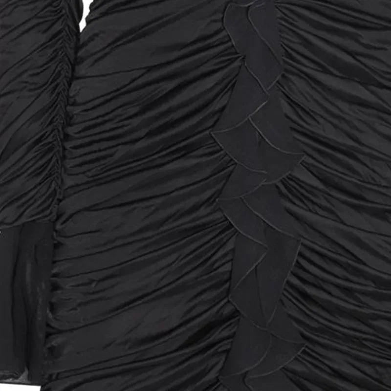 Blumarine Draped Ruffled Dress-2