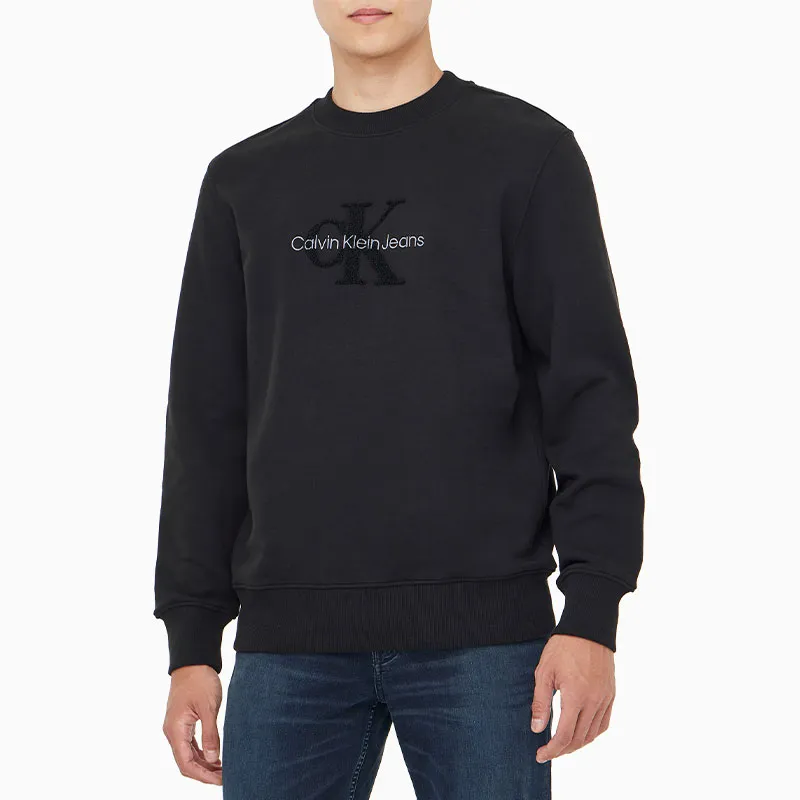 CALVIN KLEIN Sweatshirt Men's Black-4