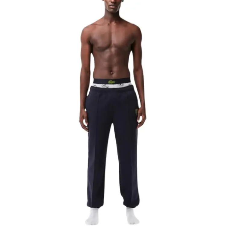 LACOSTE Underpants Men's 1 Pack Gray/White-3