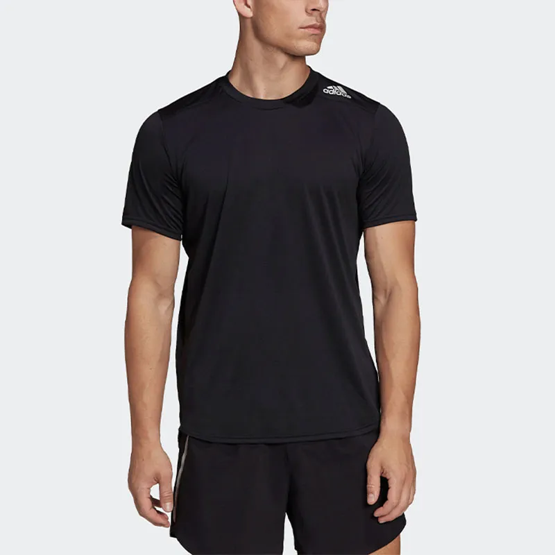 Adidas T Shirts Men Black-3