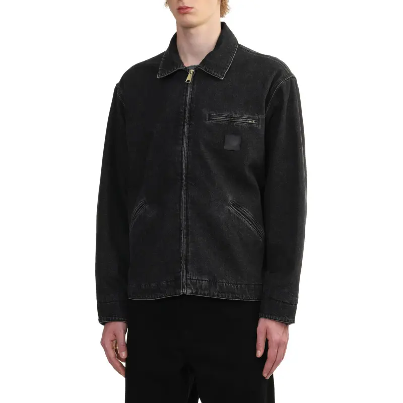 Carhartt WIP Denim Jacket Unisex Black-4