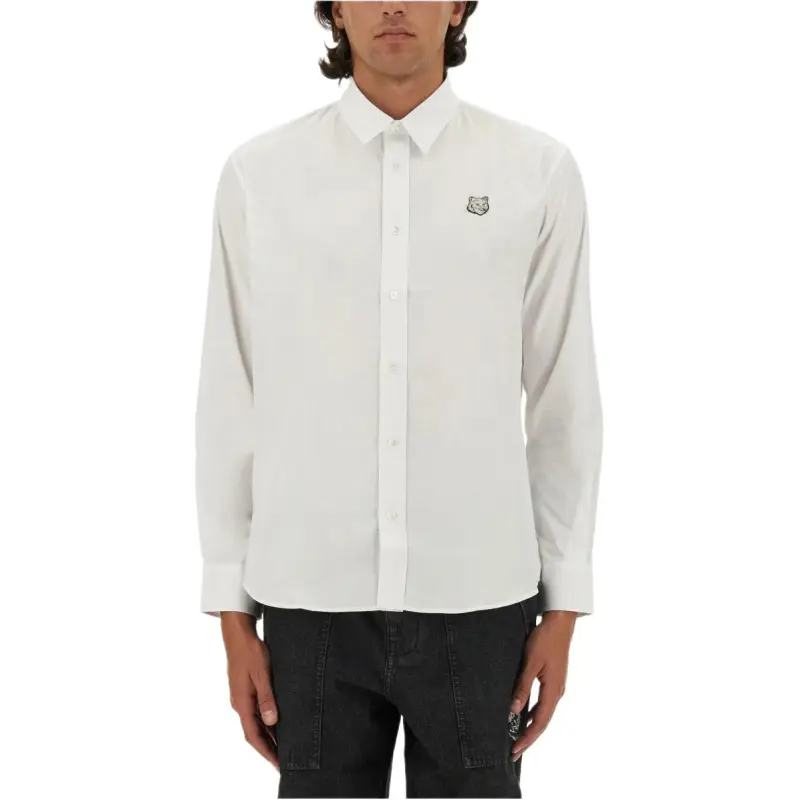 Maison Kitsune Bold Fox Head Casual Shirt-2