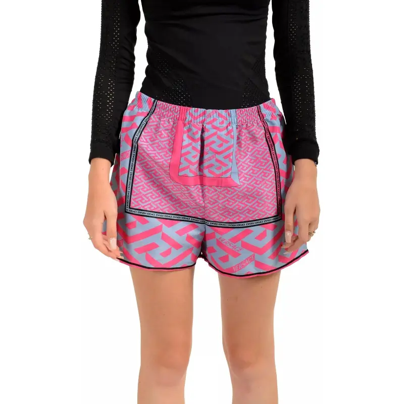 VERSACE Casual Shorts Women's Pink-2