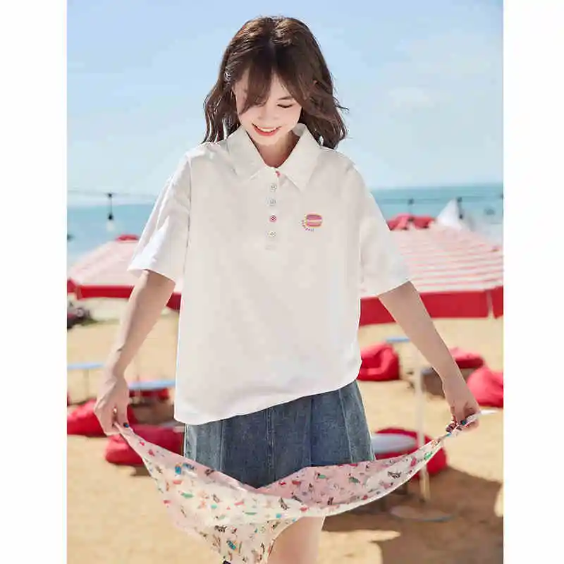 Tonlion Polo Shirts Women's-1