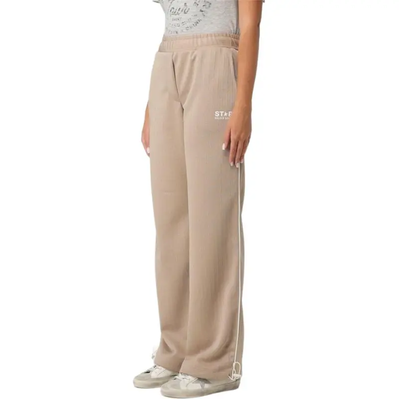 Golden Goose Striped Logo Printed Straight Leg Track Pants-2