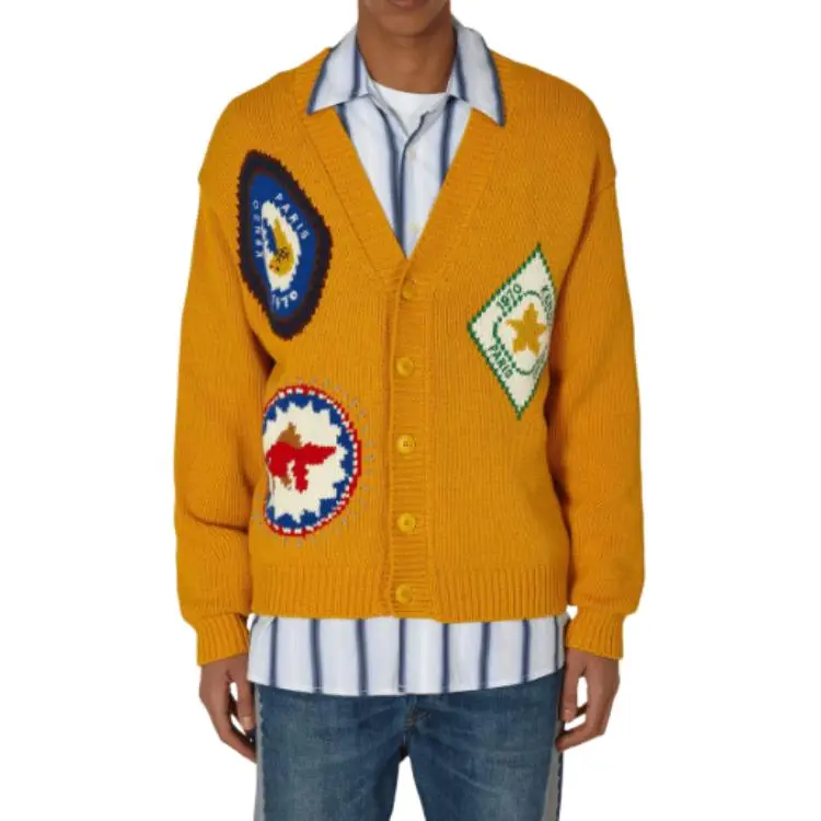 KENZO FW23 Sweater Men's Yellow-2