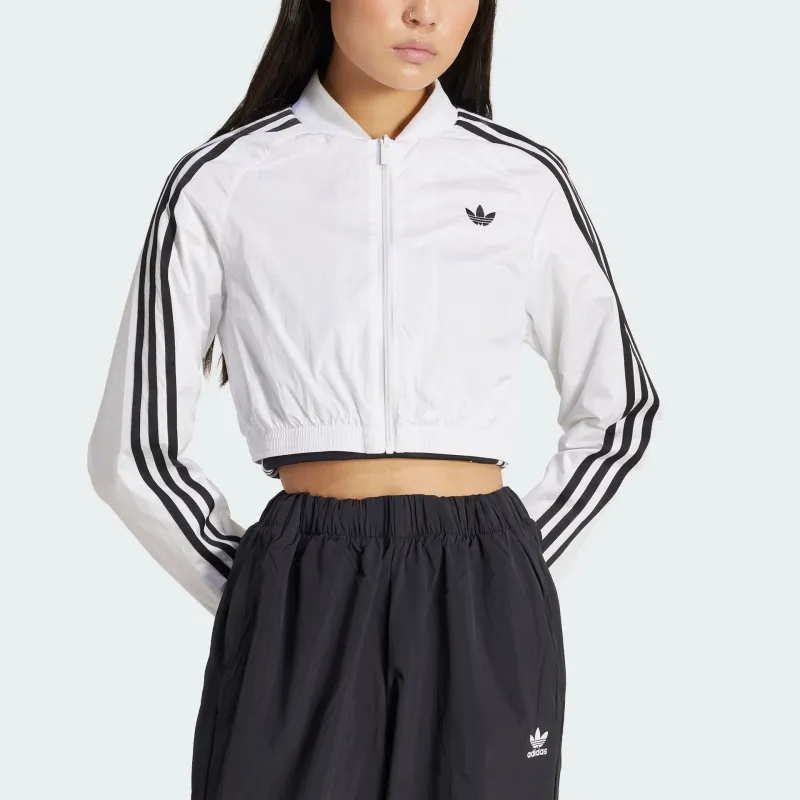 Adidas Originals Adicolor Teamgeist Cropped Track Top-2