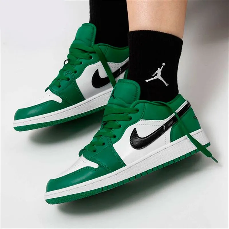 Air jordan 1 low pine green online