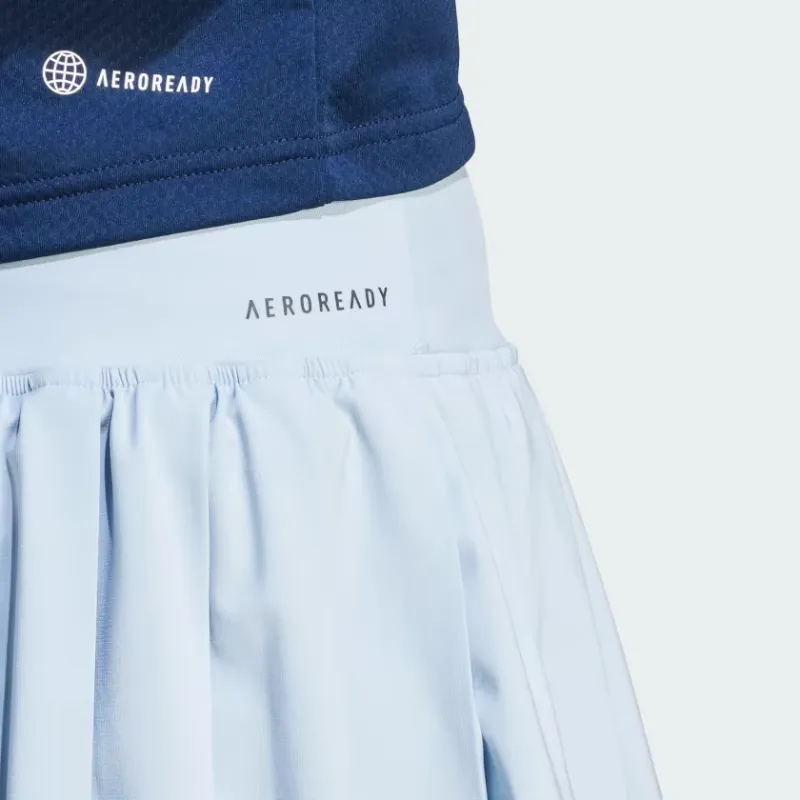 Adidas Casual Short Skirts Women's Blue-4