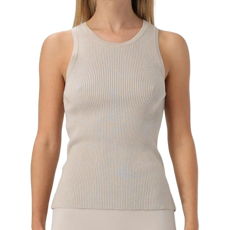 'S MAX MARA Crewneck Sleeveless Top-3