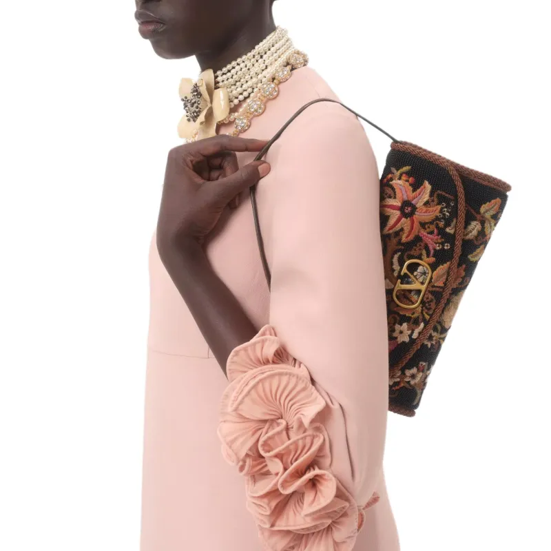 Valentino Crepe Couture Dress-8