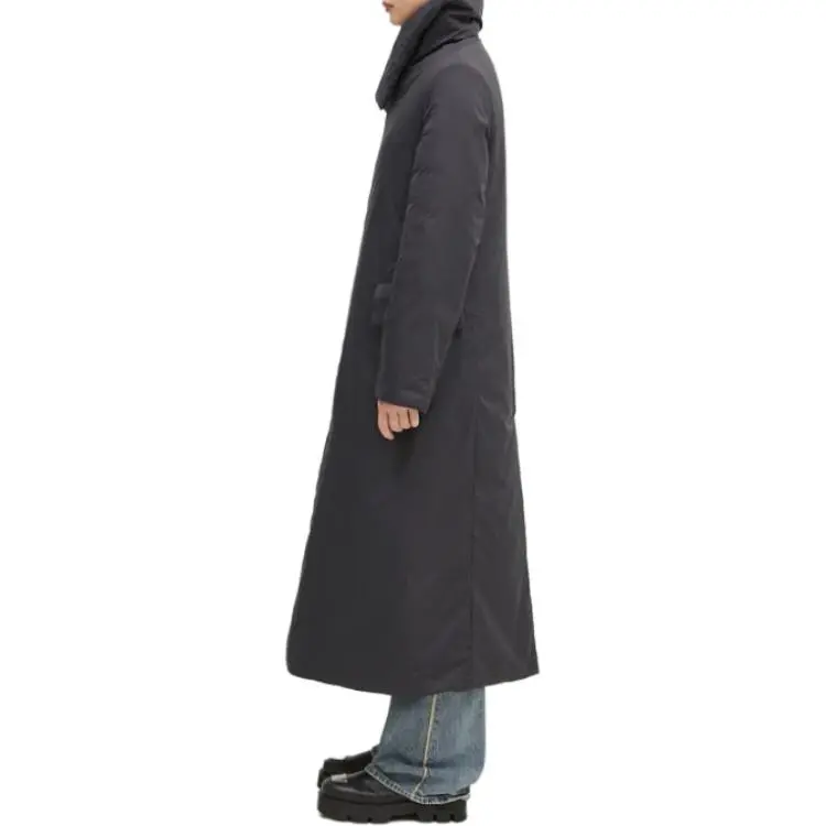 Y 3 Asymmetric Neck Long Down Coat-1