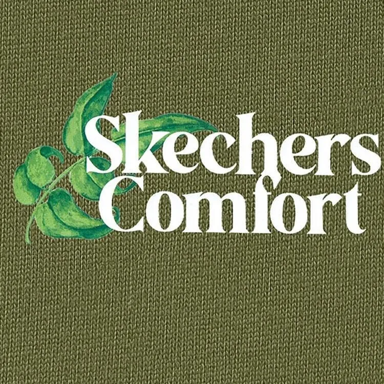 Skechers T Shirt Unisex Martini Olive Green-2