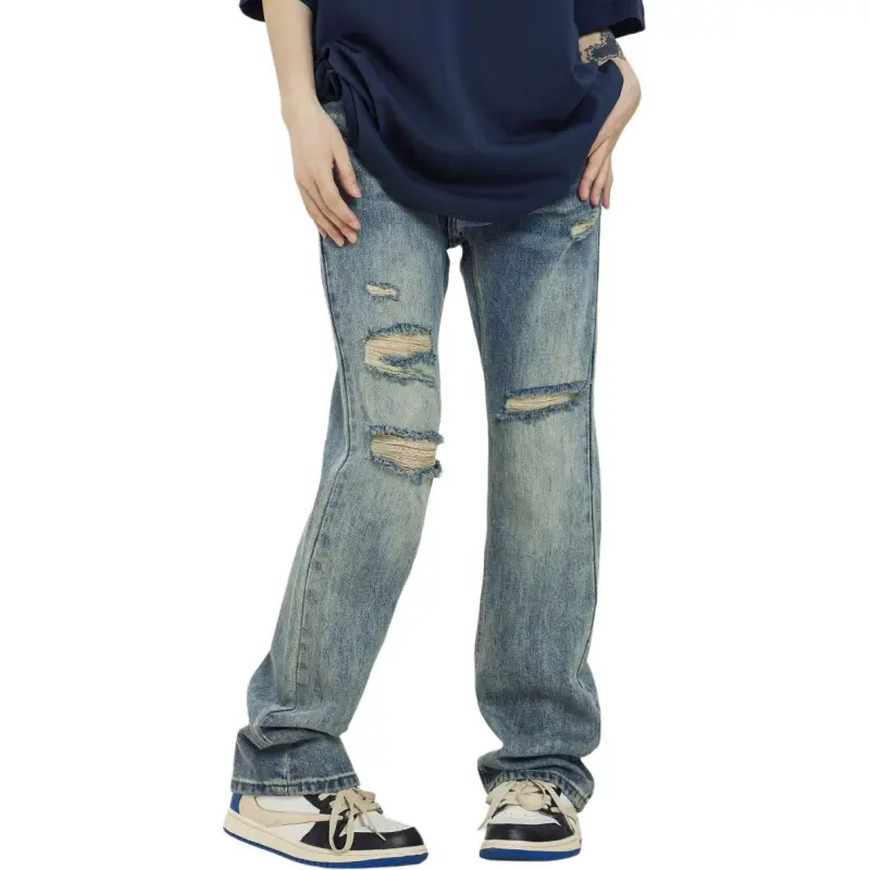 Concubine Zhu Jeans Unisex Blue-5